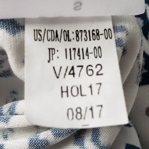 Banana Republic Sleeveless Drape Neck Sleeveless Blouse Small - Picture 9 of 9